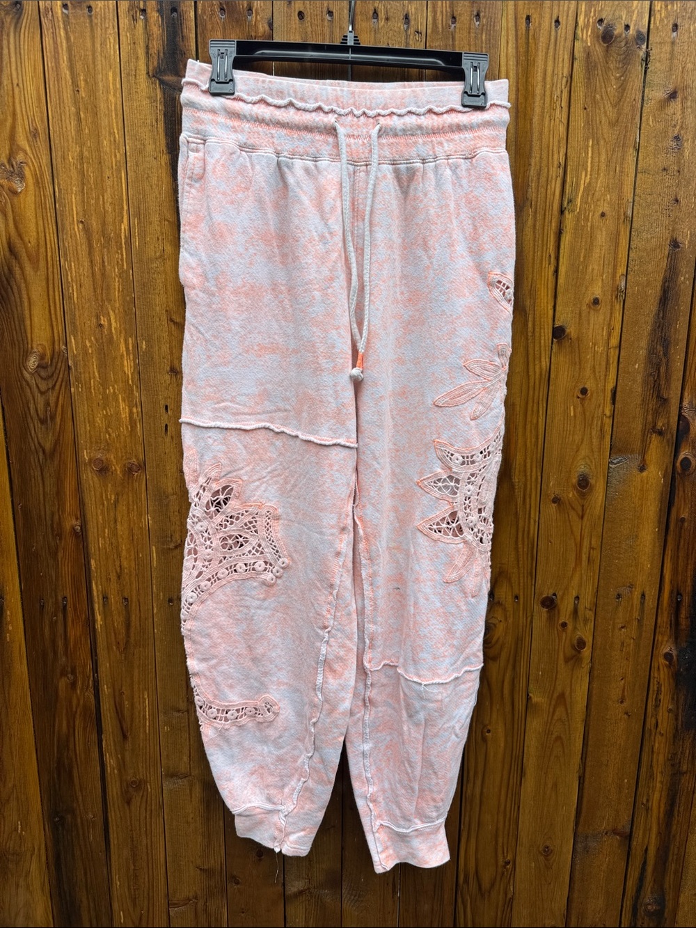 FP Movement sun and done lace Crochet Joggers